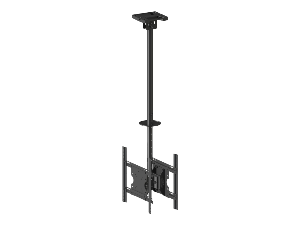 Multibrackets M Public Ceilingmount Medium Back to Back - Monteringssats (takplatta, lutande takmontering, VSA-adapter) - för 2 LCD-bildskärmar - stål - svart - skärmstorlek: 32-55 - takmonterbar | TV, Ljud & Bild - Projektor og Projektorduk - Projektorstativ & fästen | GameStuff