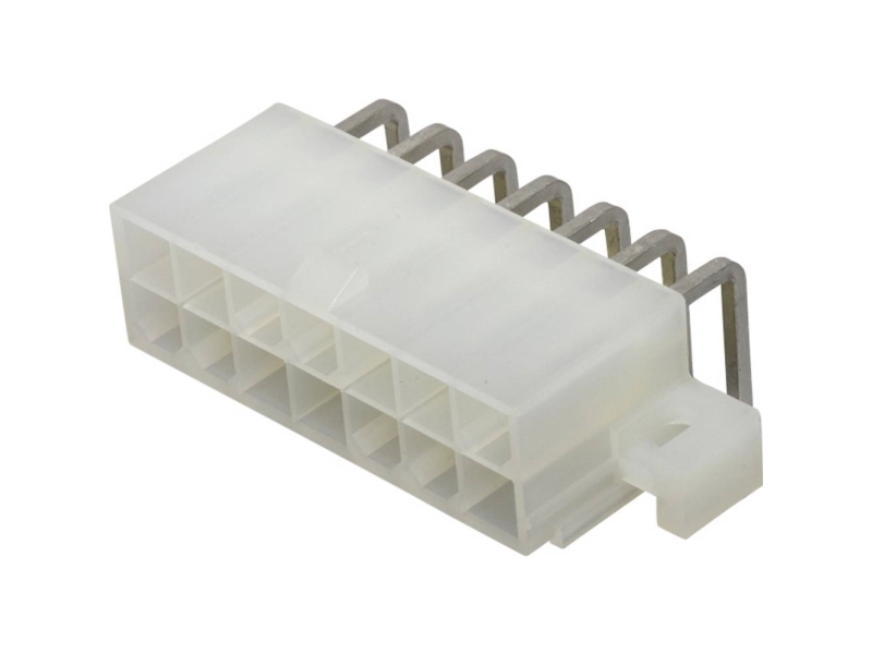 Molex Indbygningsbøsningsliste (standard) Samlet antal poler 14 Rastermål: 4.2 mm 39291148 1 stk Bag