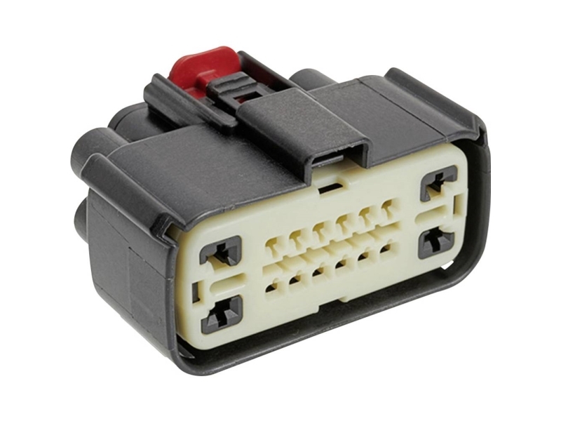 Signalstik, Strømstik Molex Molex Mol Automotive Sort 1 Stk