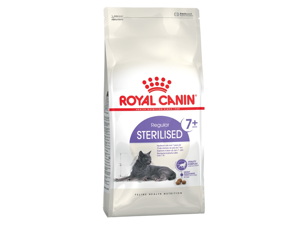 Royal Canin Sterilised 7+, Voksen, Enhver race, Fjerkræ, 3,5 kg, Antioxidanter inkluderet