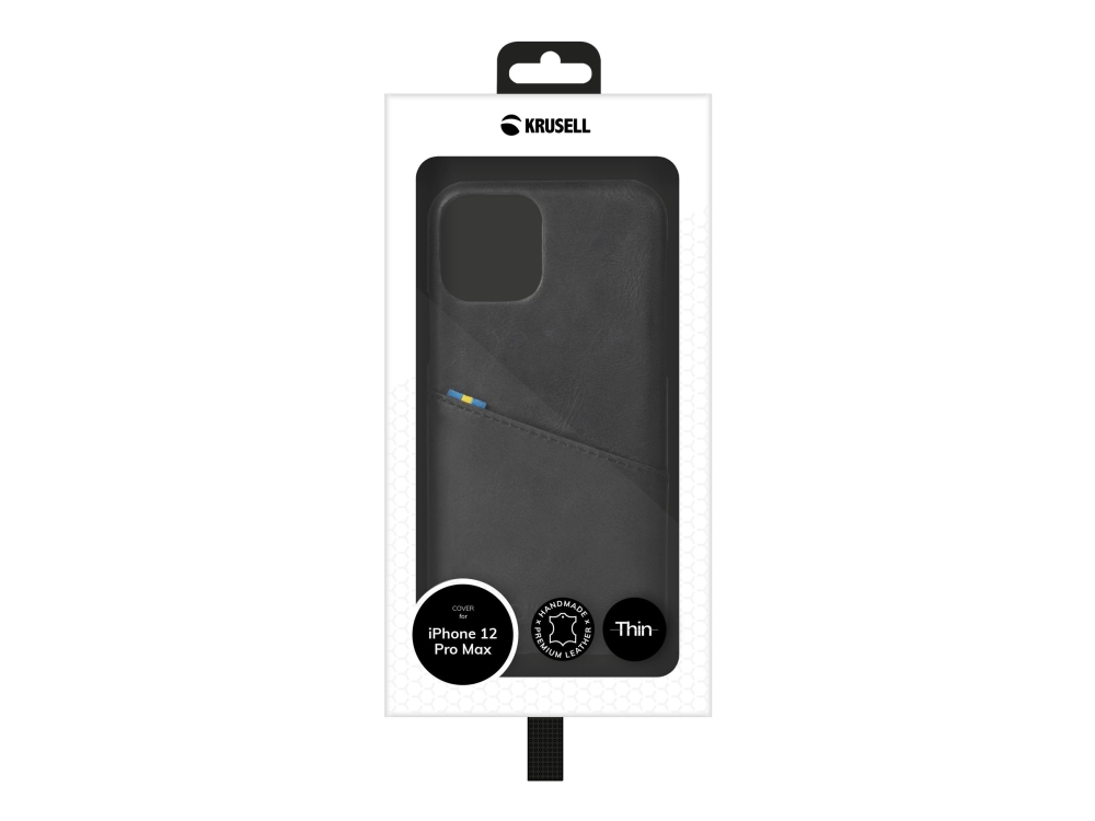 Krusell 62177, Cover, Apple, Iphone 12 Pro Max, 17 Cm (6.7"), Schwarz