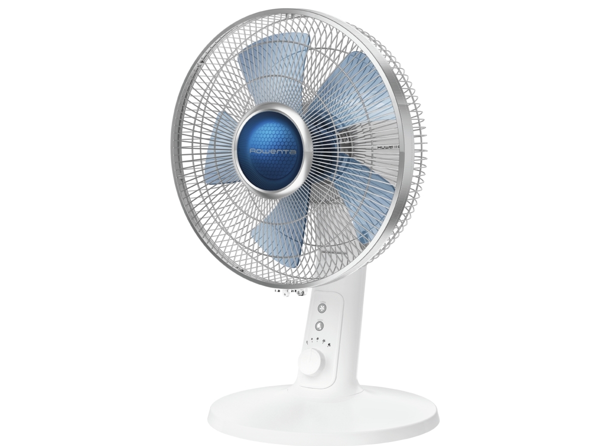 Rowenta Turbo Silence Extreme+ VU2730, Husholdningsvifte, Hvit, Bord, 30 cm, 2700 m³/t, 120°