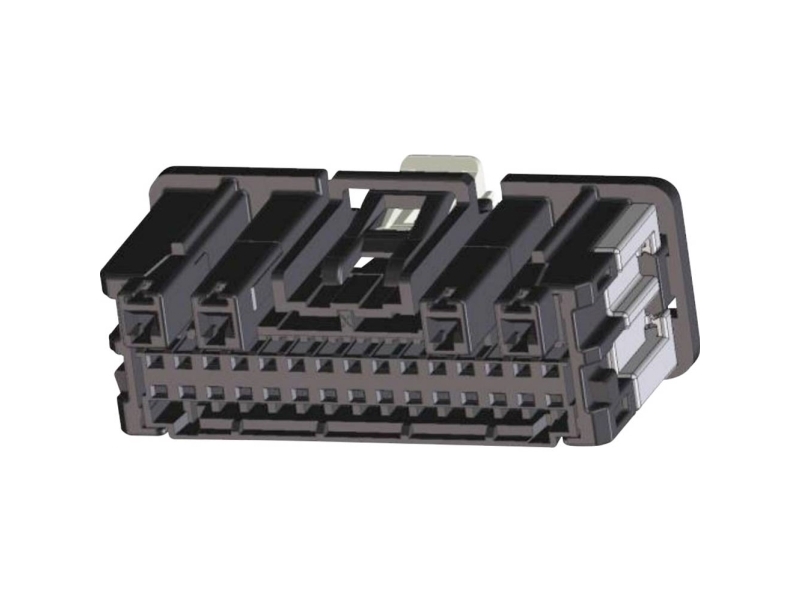 Molex Anschlusskabel/Steckverbinder-Kabinet, 34 Pole, Rastermaß 2 Mm