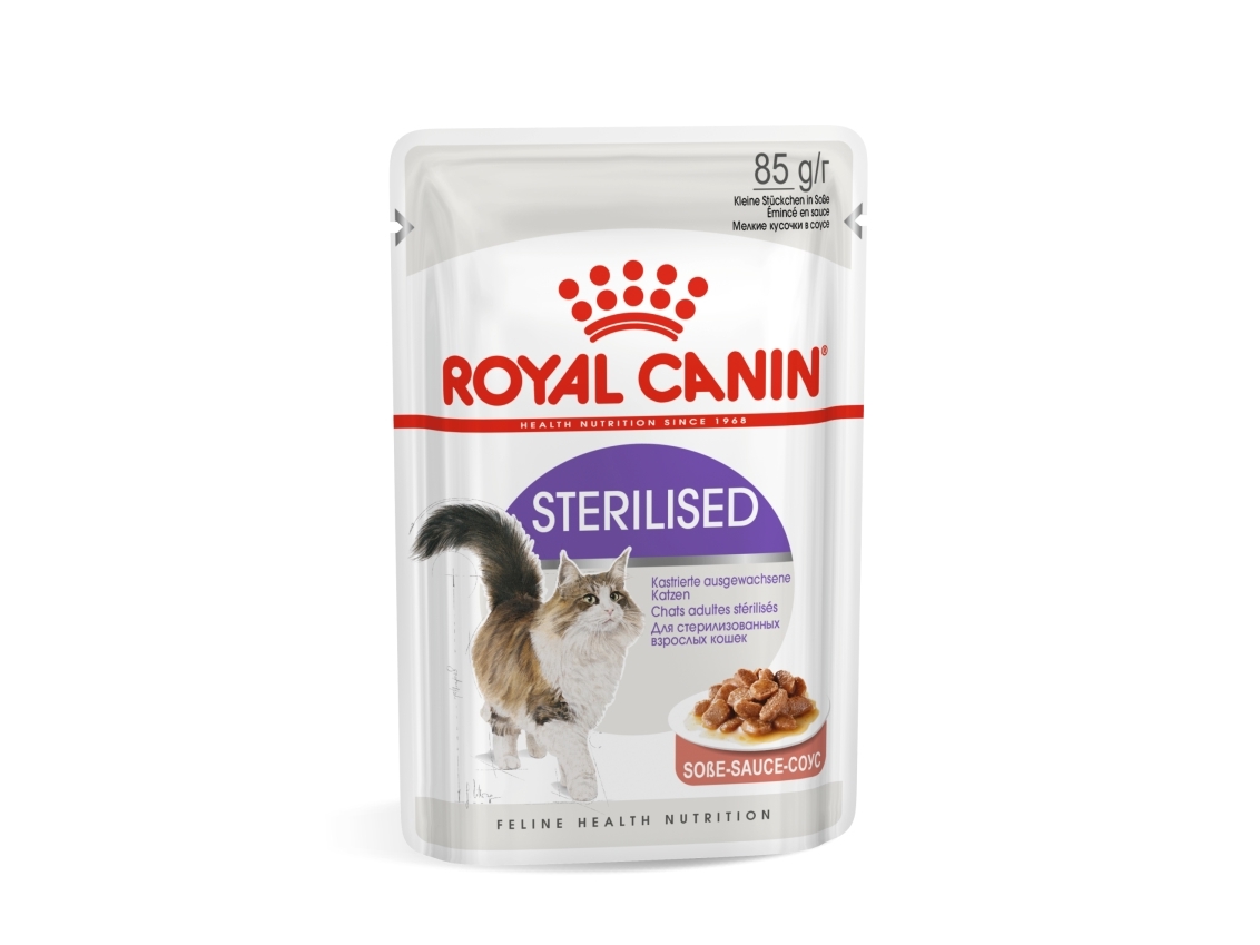 ROYAL CANIN FHN Sterilised i sauce 12x85g | Sällskapsdjur - Katt - - Blötfoder katt | GameStuff