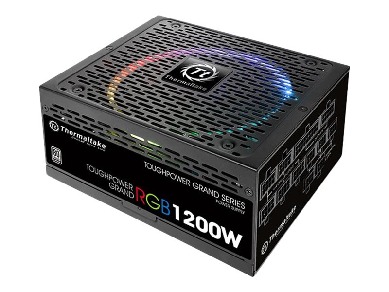 Thermaltake Toughpower Grand Rgb Tpg-1200Ah3fcp - Strømforsyning (Intern) - Atx12v 2.4/ Eps12v 2.92 - 80 Plus Platinum - Ac 100-240 V - 1200 Watt - A