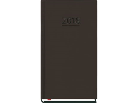 Michalczyk & Prokop Calendar 90X165 Pocket Book, Black (T-231V-V)