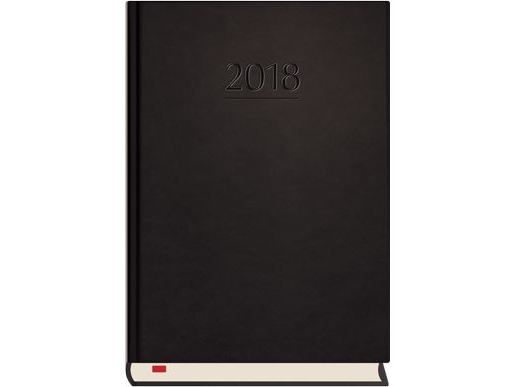 B6 päiväkirja, musta (T-200V-V)