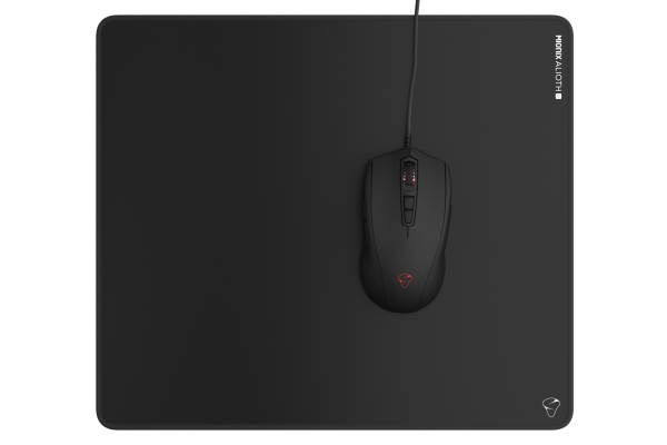 Mionix Alioth, Sort, Monokromatisk, Stof, Gaming musemåtte