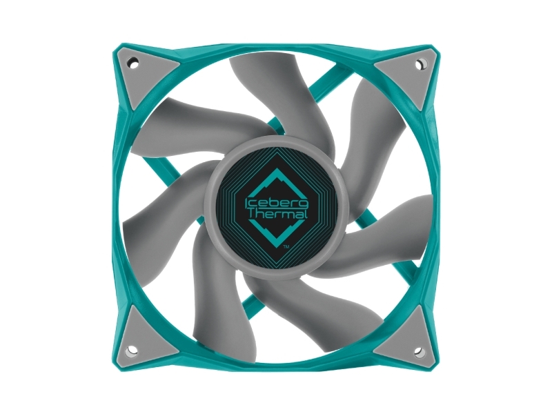 Iceberg Thermal Icegale, Ventilator, 12 Cm, 500 U/Min, 1850 U/Min, 35 Db, 76 Kubikfuß/Min.