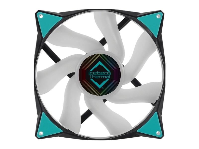 Iceberg Thermal Icegale Argb, Ventilator, 14 Cm, 500 Rpm, 1600 Rpm, 36 Db, 96 Kubikfod/Min.