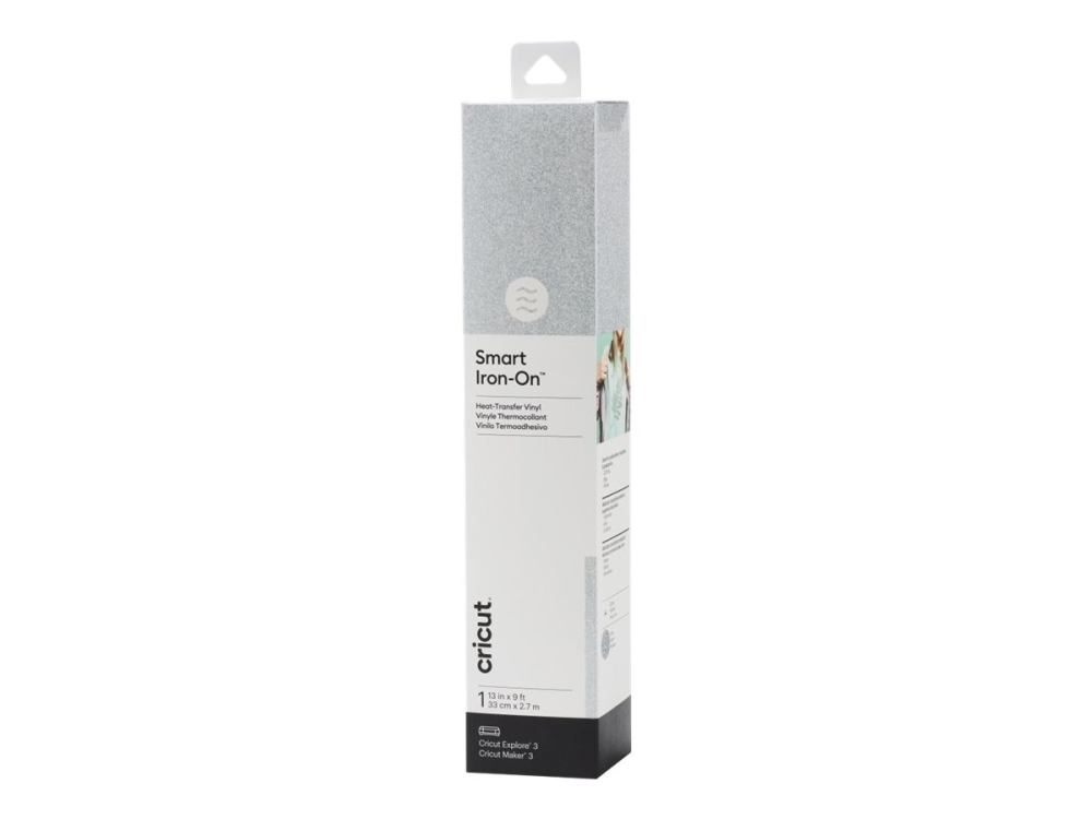 Cricut Aufbügelfolie 33 Cm X 2.7 M Silber