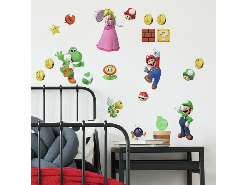 Billede af Nintendo Super Mario Bros Wallstickers hos Computersalg.dk