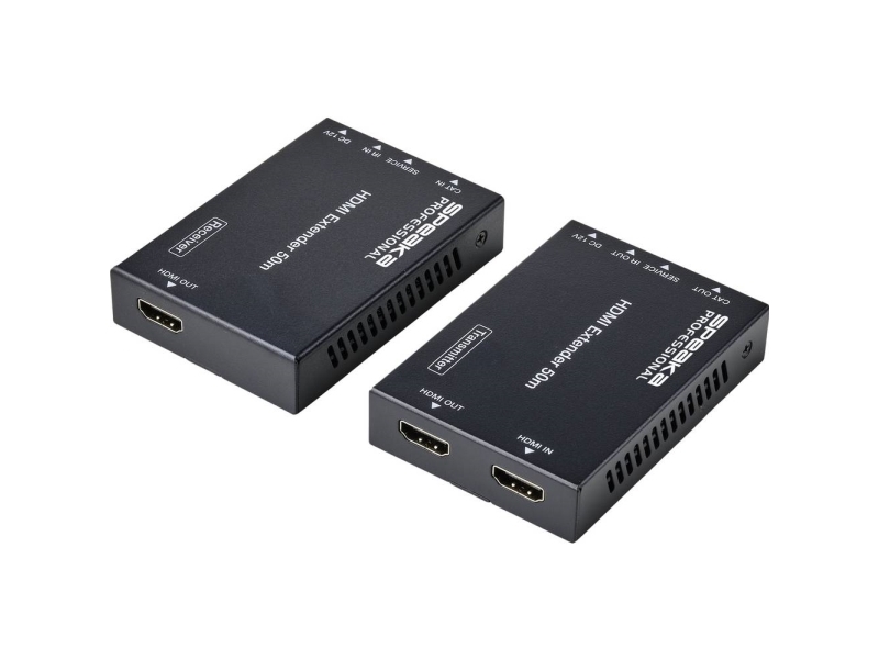 Speaka Professional Sp-Hde-310 Hdmi -Extender Via Netværkskabel Rj45 50 M