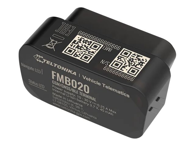 Teltonika FMB020 - GPS/GLONASS/GALILEO/BeiDou/QZSS-spårningsenhet | Datorer & Surfplattor - Stationära datorer - Raspberry PI | GameStuff