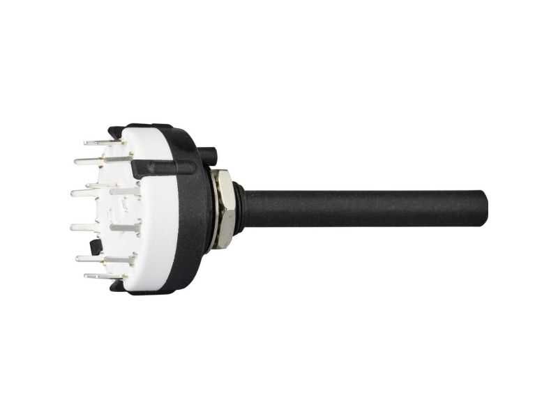 TRU COMPONENTS TC-9415608 SR26E4712-R-50 Drejekontakt 250 V 150 mA Afbryderpositioner 12 12 x 30 ° 1 stk Piece