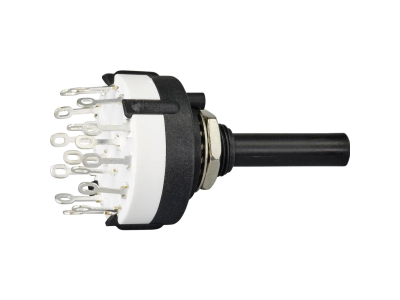 Tru Components Sr26a4-4-3-R-29 Drejekontakt 250 V 150 Ma 12 X 30 ° 1 Stk