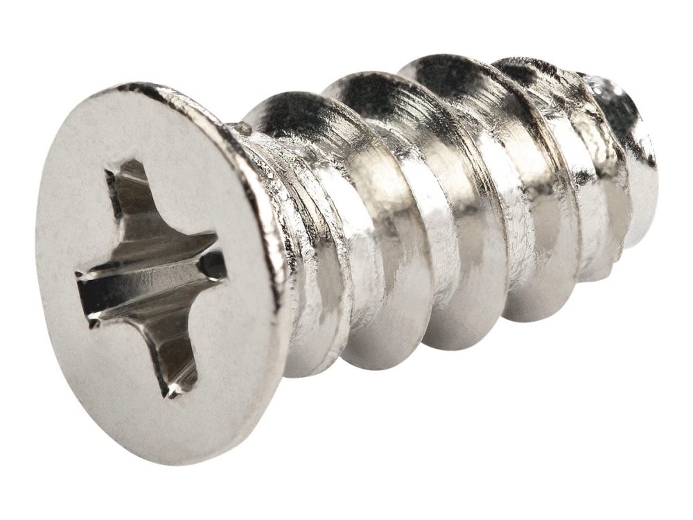Startech 50-Pack M5 Screws, 10mm Long Computer/PC Case Fan Screws, Self-Tapping Computer Case Fan Mounting Screws, Phillips/Flat Head, Fits M5 Fan Holes, Steel Zinc Plated - Computer Case Fan Screws (M5FANSCREW10) - Skruesæt - sølv
