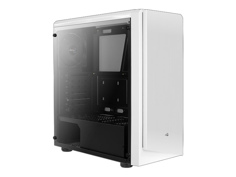 Aerocool Rift, Midi Tower, Pc, Weiß, Atx, Micro Atx, Mini-Itx, Spcc, Gaming