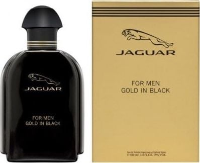 Jaguar Gold In Black Eau De Toilette Spray 100Ml By Jaguar