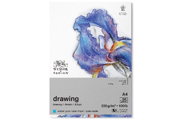 Drawing Pad Medium A4, 220G, 25 Pages