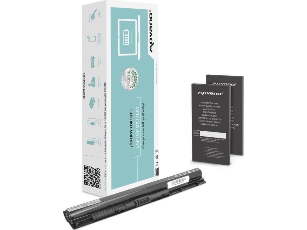 Bateria Movano Do Notebooka Dell Inspiron 15 3451 (14,4V-14,8V) (2200 Mah)