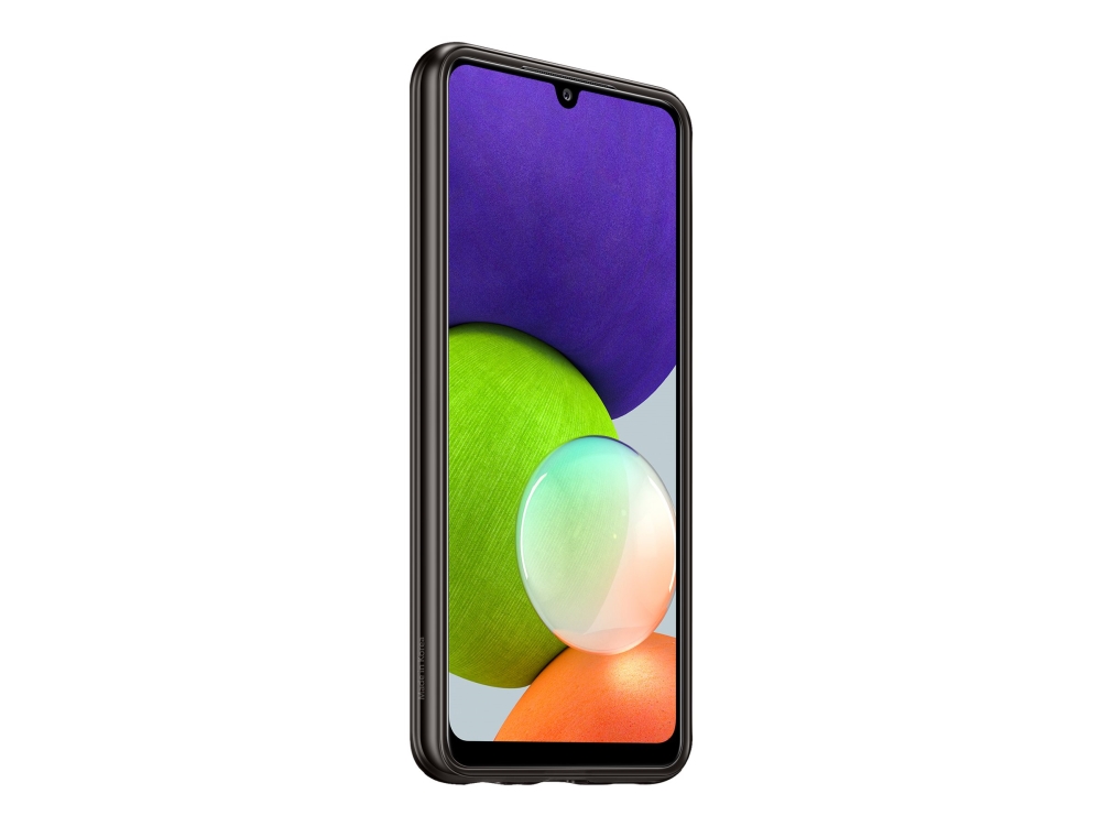 Samsung Ef Qa225 Baksidesskydd För Mobiltelefon Termoplastisk Polyuretan Tpu Transparent Svart För Galaxy A22