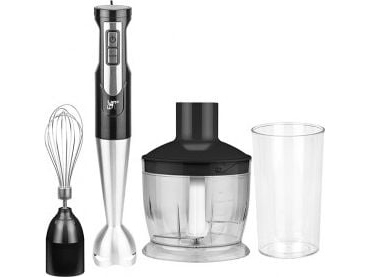 Lafe Brk-003A Mixer 0,6 L Stabmixer Schwarz, Silber, Transparent 800 W