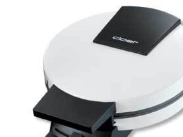 Cloer 171, 5 vaffel/vafler, Hjerte (form), Hvid, 20 cm, 1,27 m, 930 W