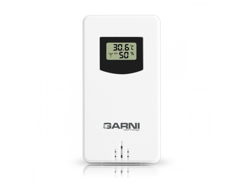 Garni Garni030h, Hvid, Indendørs Hygrometer, Indendørs Termometer, Hygrometer, Termometer, 20 - 95%, -40 - 70 °C, 60 M