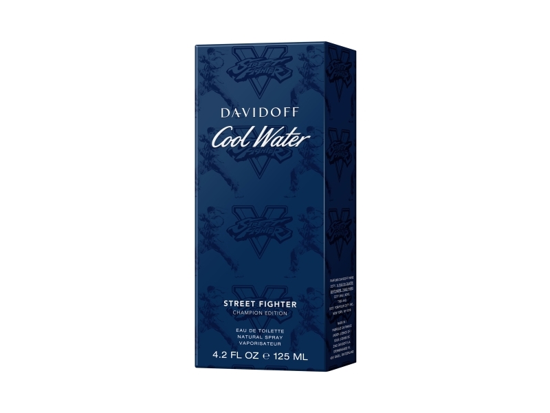 Davidoff Cool Water Man Champion Edition Streetfighter, Mænd, 125 ml