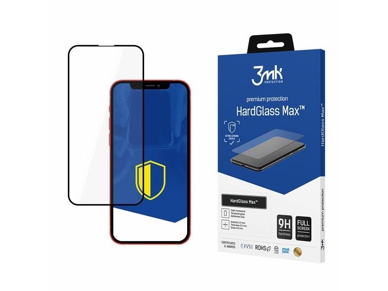 3mk HardGlass Max 9H iPhone 13 Pro Max hærdet glas