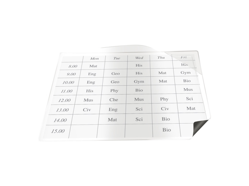 B.N.T 287500, A5, Hvid, Blank, 100 Stk