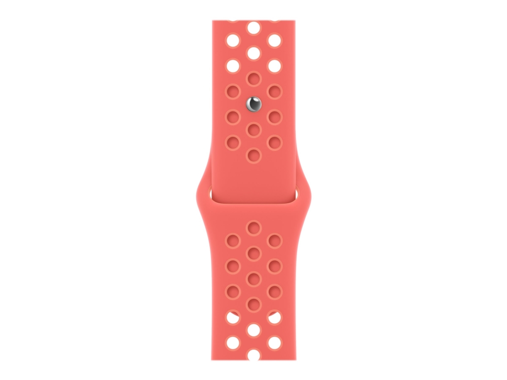 Apple Nike - Rem For Smart Watch - 130 - 200 Mm - Magisk Glød, Blodrøs Fryd - For Watch Hermès Series 7, Hermès Series 9, Se 3, Series 10, Series 11,