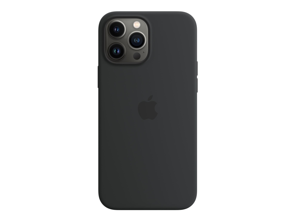 Apple - Bagsidecover Til Mobiltelefon - Med Magsafe - Silicone - Midnat - For Iphone 13 Pro Max