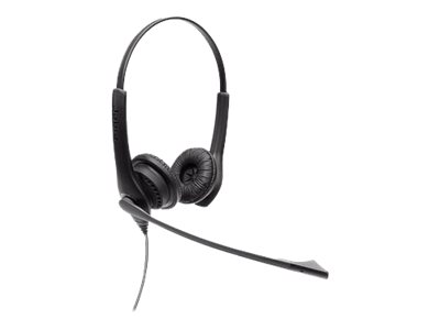 Jabra Biz 1100 Duo - Headset - På Øret - Kablet - 3,5 Mm Jackstik - Sort - Akademisk - Certified For Microsoft Teams, Zoom Certified