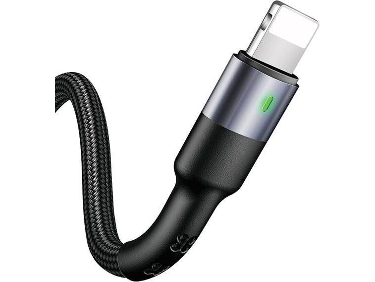 Usb-Kabel Usams Usb-A Auf Lightning 1 M Schwarz (23858)
