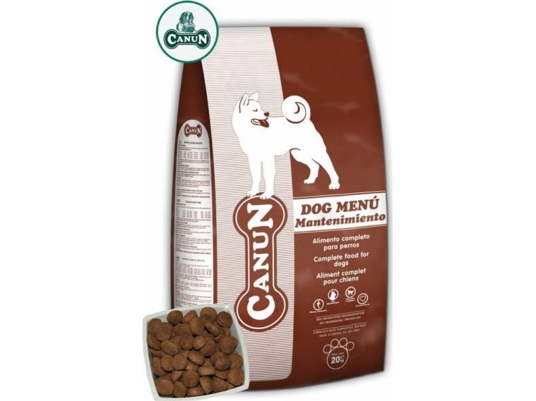 Canun Dog Menu - Tørfoder Til Hunde - 20 Kg