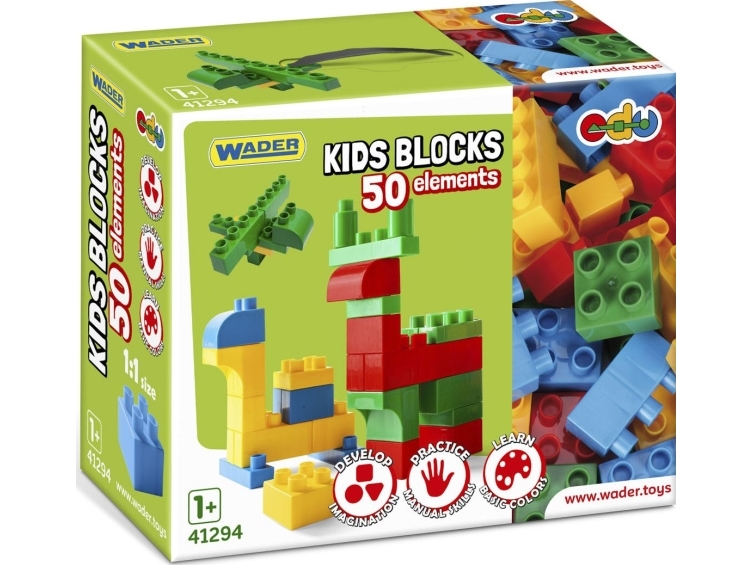Wader-Kinderbausteine 50El 41294 12941