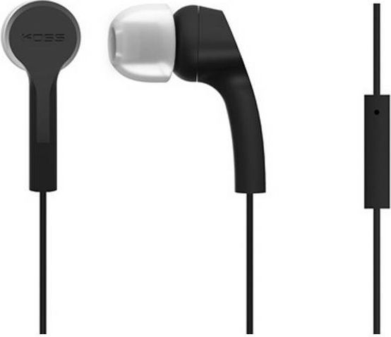 Koss Keb9i, Kopfhörer, Im Ohr, Calls/Music, Schwarz, 1,2 M, 110 Db