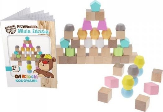 Trefl træklodser O!Blocks Coding - Bobbies og bamser