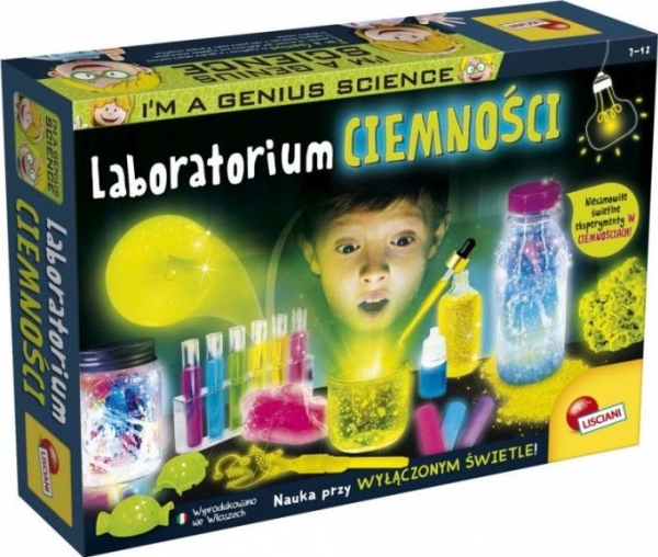 Mokslinis žaidimas Lisciani Im A Genius Science Kit Laboratory of Darkness