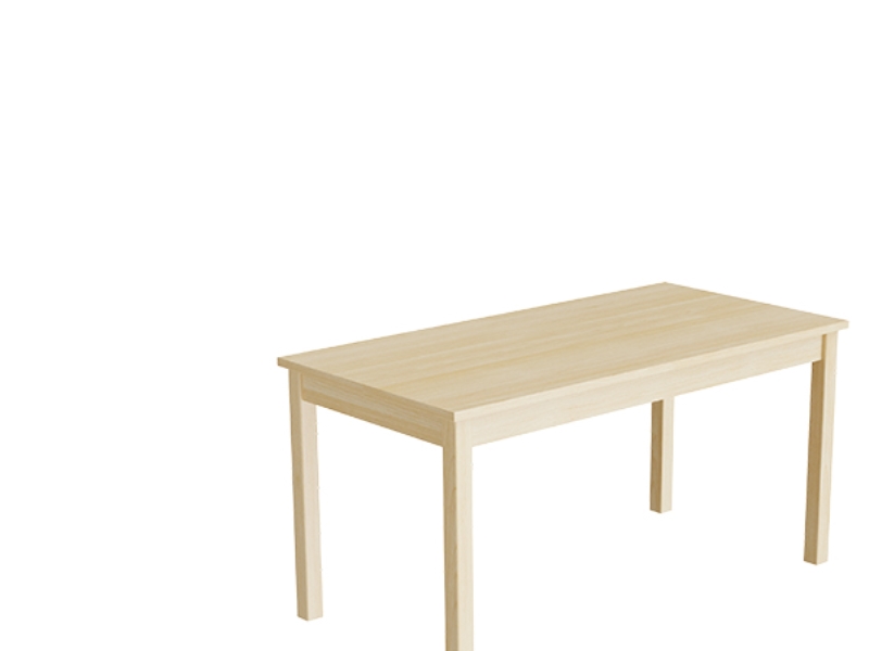 Bord Lovis 601 1200x600 mm höjd 720 mm med ljuddämpande björk-laminat och björk-underrede | Möbler - Bord - Kontorsbord | GameStuff