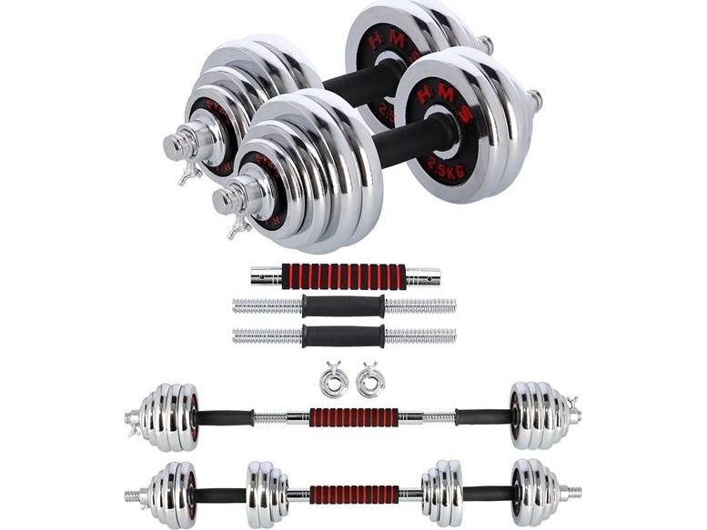 Langhantel-Gurte Im Koffer2in1 Sgp30 Hms 2X15kg