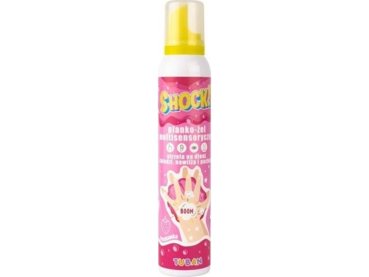 Tuban Shock! - Daugiasensorinis Putų Gelis - 200 Ml - Braškė ( Tu3401 )