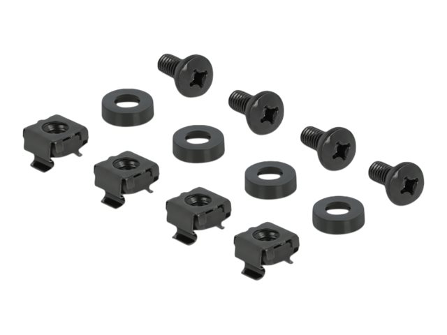 Delock - Blind Plade - Sort - 3U - 19"