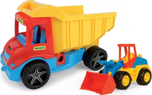 Wader Multi Truck Mit Bagger