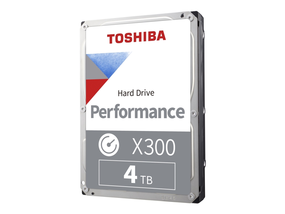 Toshiba X300 Performance - Hårddisk - 4 TB - intern - 3,5 - SATA 6Gb/s - 7200 rpm - buffert: 256 MB | Datorkomponenter - Hårddisk & Lagring - Interna hårddiskar | GameStuff