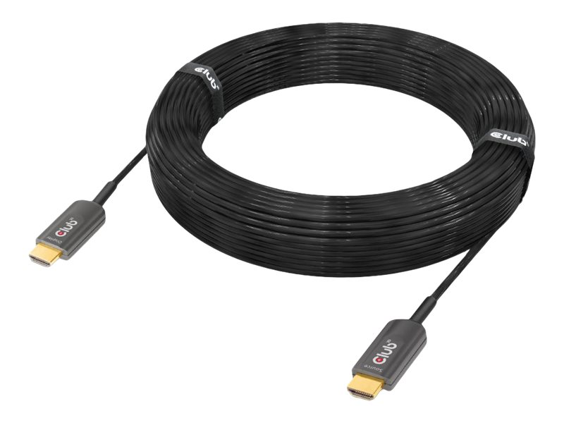 Club3d Ultra High Speed Hdmi Certified Aoc Cable 4K120hz/8K60hz Unidirectional M/M 20M/65.6Ft, 20 M, Hdmi Typ A (Standard), Hdmi Typ A (Standard), A