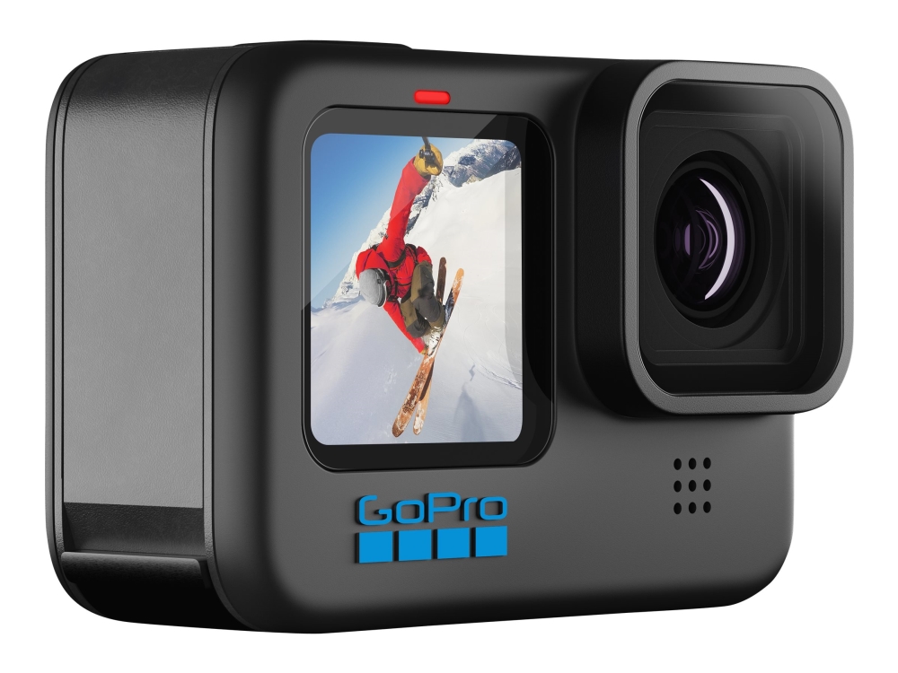 GoPro® | HERO10 Black - Action-kamera - 5.3K / 60 fps - 23 MP trådløst netværk, Bluetooth - undervands op til m