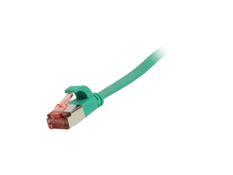 Patchkabel Rj45 Cat6 250Mhz 5M Grün Ftpuftp Tpesuperflex Flach Synergy 21